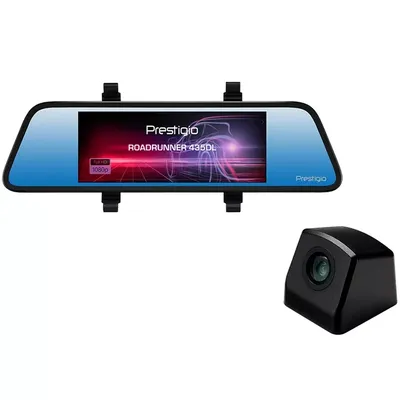Prestigio RoadRunner 435DL, 6.86'' (1280x480) PCDVRR435DL | Видео  регистраторы | AiO.lv