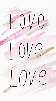 St. Valentine's Day Free iPhone Watercolor Wallpaper // Love Love Love  #wallpaper … | Papel de parede hippie, Imagem para imprimir quadro, Papel  de parede do iphone