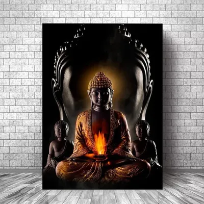 Картины по номерам, тема: Буддизм от МыРисуем.рф