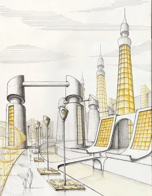 Подборка интересных Sci-fi артов на тему \"Город будущего\" от художника  JJasso (Jaime Jasso) | Пикабу
