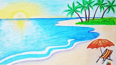 привет летний отдых пляж отдых тема горизонтальный баннер Иллюстрация  вектора - иллюстрации насчитывающей лежак, бульвара: 220221293