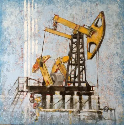 Рисунок на тему нефтяной промышленности - 37 фото