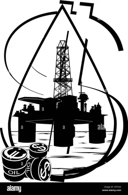 Рисунок на тему нефтяной промышленности - 37 фото