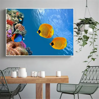 Картины и постеры в категории \"Подводный мир\", купить с доставкой недорого  | Интернет-магазин \"АртПостер\"