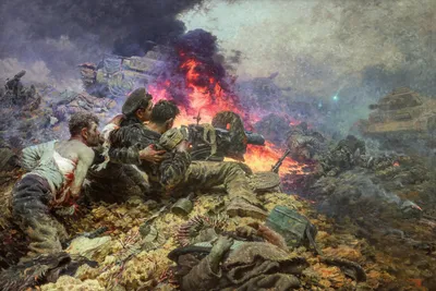 Рисунок на тему Великая Отечественная война - 141 фото