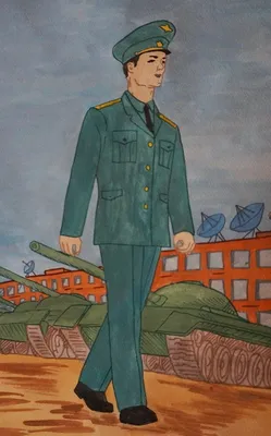 Рисунок на тему профессия военного (45 фото) » рисунки для срисовки на  Газ-квас.ком