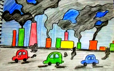Загрязнение воздуха картинки для детей - 28 фото