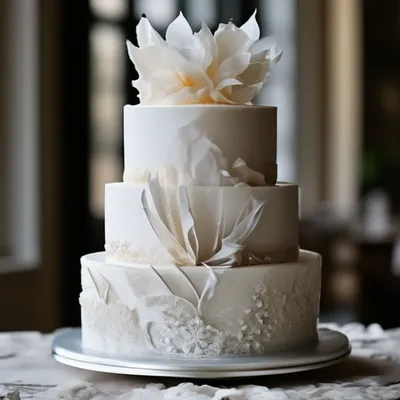 Модные свадебный торты 2020 года от кондитерского дома «Supercakes».