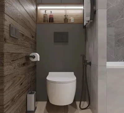 Дизайн туалета в Екатеринбурге 🏠 Дизайн маленького туалета ✓ Варианты  оформления санузла в квартире