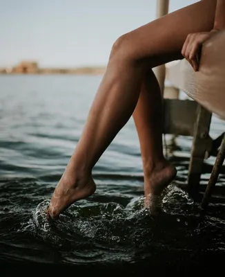 Ноги в воде - 40 фото