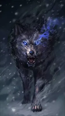 Обои волки, монстры, ночь на рабочий стол (5 обоев)