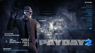 PayDay 2: Ultimate Edition [v 1.95.894 + DLCs] (2013) PC | RePack от xatab  скачать торрент [последняя версия]