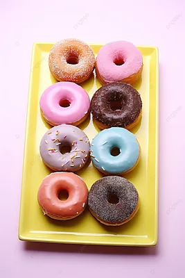 пончик с россыпью, пончики, глазурь и глазурь, национальный пончик, другие,  обои для рабочего стола, пурпурный png | PNGWing