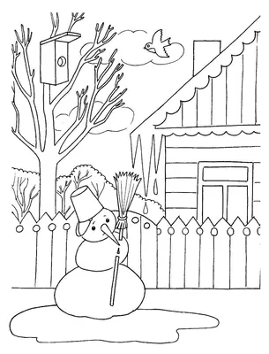 Раскраски Весна для детей 6 7 лет (41 шт.) - скачать или распечатать  бесплатно #5744