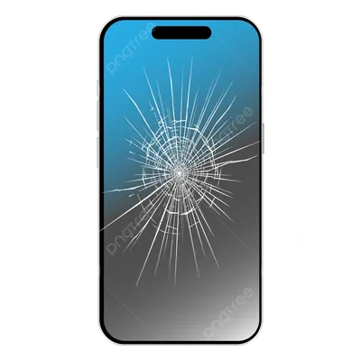 сломанный дизайн экрана телефона PNG , разбитый экран телефона, сломанный  мобильный, разбитый экран айфона PNG картинки и пнг рисунок для бесплатной  загрузки