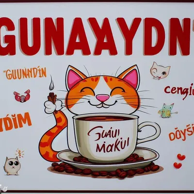 С добрым утром открытки на турецком