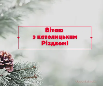 Поздравления и картинки к Рождеству 2023 – картинки с Рождеством на украинском  языке