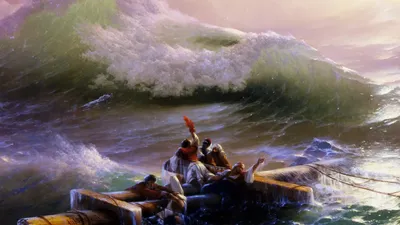 Картина маслом «Море, шторм, спасение» в интернет-магазине Ярмарка Мастеров  по цене 9000 ₽ – KD5M4RU | Картины, Санкт-Петербург - доставка по России