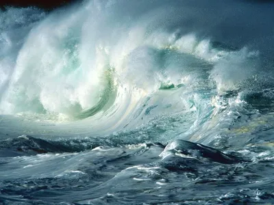 Эпический морской фон шторм в море цифровая иллюстрация цифровая живопись |  Премиум Фото