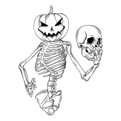 Выдумщица: Идея для Хэллоуина. Костюм скелета быстро и легко!