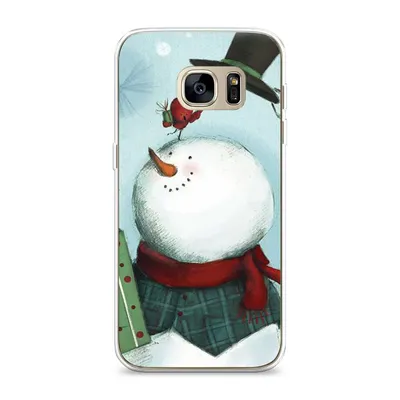 Снеговик разговаривает по телефону 3D Модель $12 - .max - Free3D