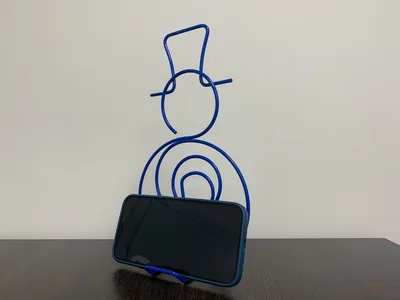 Снеговик по телефону. | Пикабу