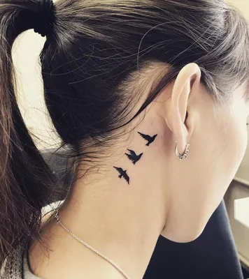 Татуировки на шее для девушек со смыслом - идеи и вдохновение - tattopic.ru