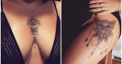Татуировки у девушек. Когда можно и нельзя делать тату?