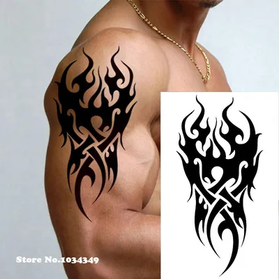 Лучшие идеи татуировок на плече для мужчин - tattopic.ru