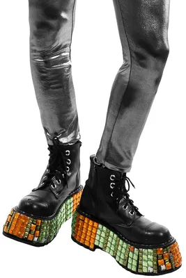 Туфли лоферы женские на высокой платформе. | Instagram