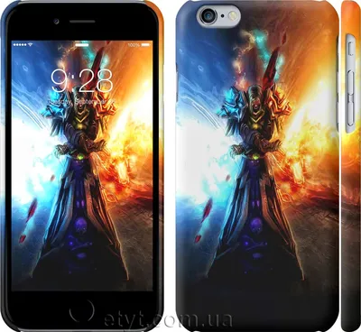Чехол для IPhone 13 с рисунком \"Warcraft\" / Накладка с принтом Варкрафт -  купить с доставкой по выгодным ценам в интернет-магазине OZON (745381244)