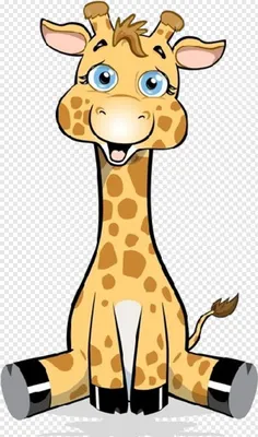 Картинки жирафа мультяшные - 60 фото
