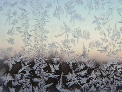 Зимние узоры на стекле - 55 фото