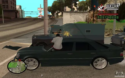 Сесть и выйти из любой машины для GTA San Andreas
