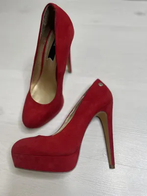 Красные туфли на шпильке, туфли на платформе — цена 250 грн в каталоге Туфли  ✓ Купить женские вещи по доступной цене на Шафе | Украина #74526541