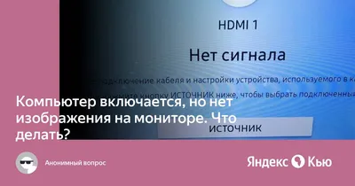 Ответы Mail.ru: Поменял видеокарту, нет сигнала на мониторе, а на старой  есть, что делать?