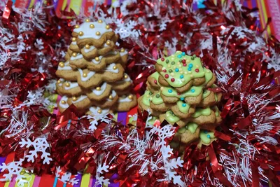 Новогодние 3D Имбирные Пряники на Заказ Киев| «Дед Мороз и Снегурочка»
