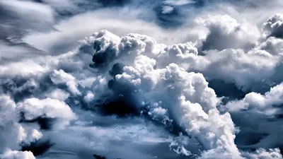Обои облака, объемные, небо картинки на рабочий стол, фото скачать бесплатно