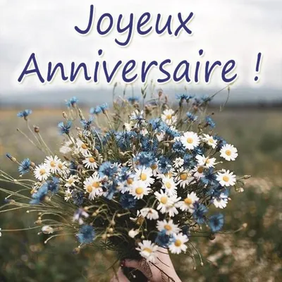 Открытка на день рождения на французском языке PNG , день рождения  воздушные шары клипарт, поздравительная открытка, день рождения PNG  картинки и пнг PSD рисунок для бесплатной загрузки