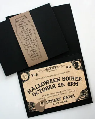 Приглашение на вечеринку по продаже билетов на, Print Templates Включая:  хэллоуин и страшно - Envato Elements