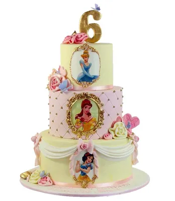6 шт./компл. тематические топперы для торта в виде Принцессы Диснея, флажки  для тортов, украшения для свадьбы, дня рождения девочек, дня рождения,  товары для тортов | AliExpress