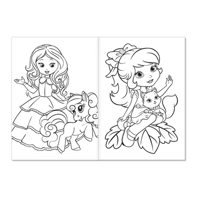 Раскраска «Прекрасные принцессы», А5, 12 стр. купить в Чите Раскраски в  интернет-магазине Чита.дети (4069523)