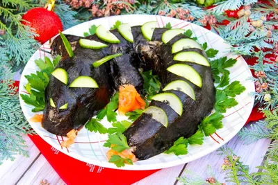 Салат Дракон на Новый Год рецепт с фото пошагово - 1000.menu