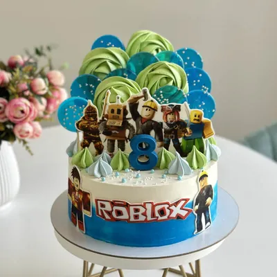 Торт \"Roblox\" с доставкой по Москве | Пироженка.рф