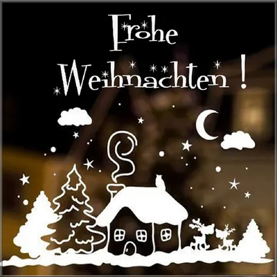 открытки на немецком языке с рождеством — Яндекс: нашлось 6 млн результатов  | Рождественские открытки, Открытки, Рождество