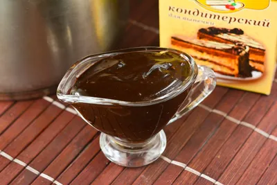 Шоколадная глазурь на воде из какао, пошаговый рецепт с фото