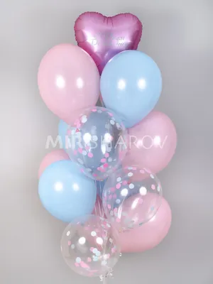 Воздушные шары для девушки на день рождения – 101 shar