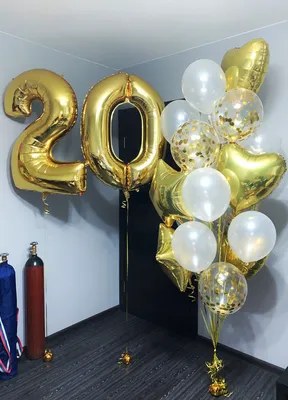 Шары на день рождения: огромный шар с надписью и фонтан - купить с  доставкой в Москве от \"МосШарик\"
