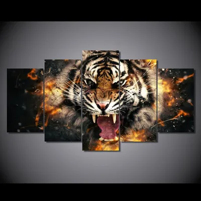 Пазл \"Тигр и водопад\" - 1500 элементов, размер 85 x 58 см - купить с  доставкой по выгодным ценам в интернет-магазине OZON (705057930)