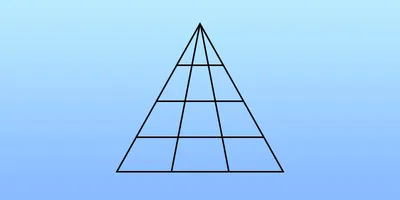 Сколько треугольников на картинке фотографии